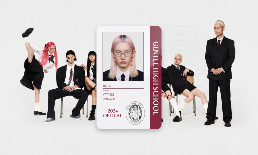 GENTLE MONSTER | 24 Optical Collection: AI Student ID